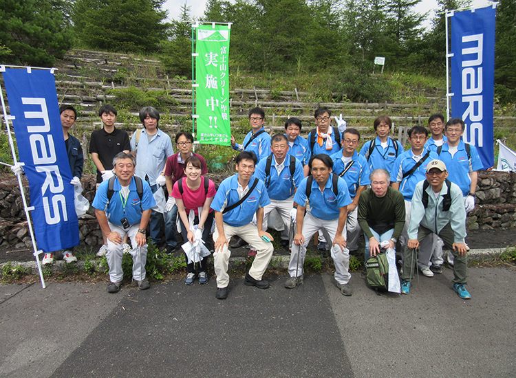 富士山一斉清掃